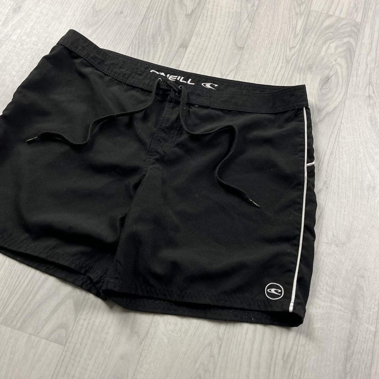 VINTAGE Y2K O’NEILL BAGGY LOOSE BOARD SURF SHORT SHORTS BLACK
