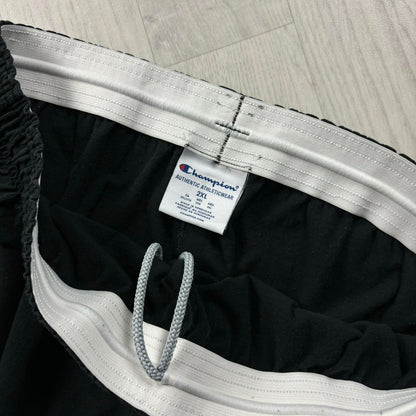 VINTAGE 00s CHAMPION BAGGY LIGHTWEIGHT SWEATPANTS BLACK