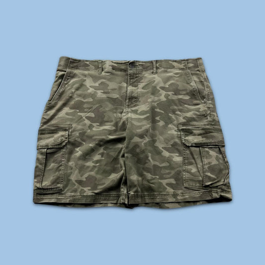 GEORGE BAGGY LOOSE CAMO SHORTS