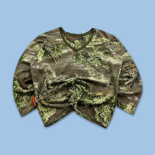 VINTAGE Y2K REALTREE LONG SLEEVE T SHIRT CAMO