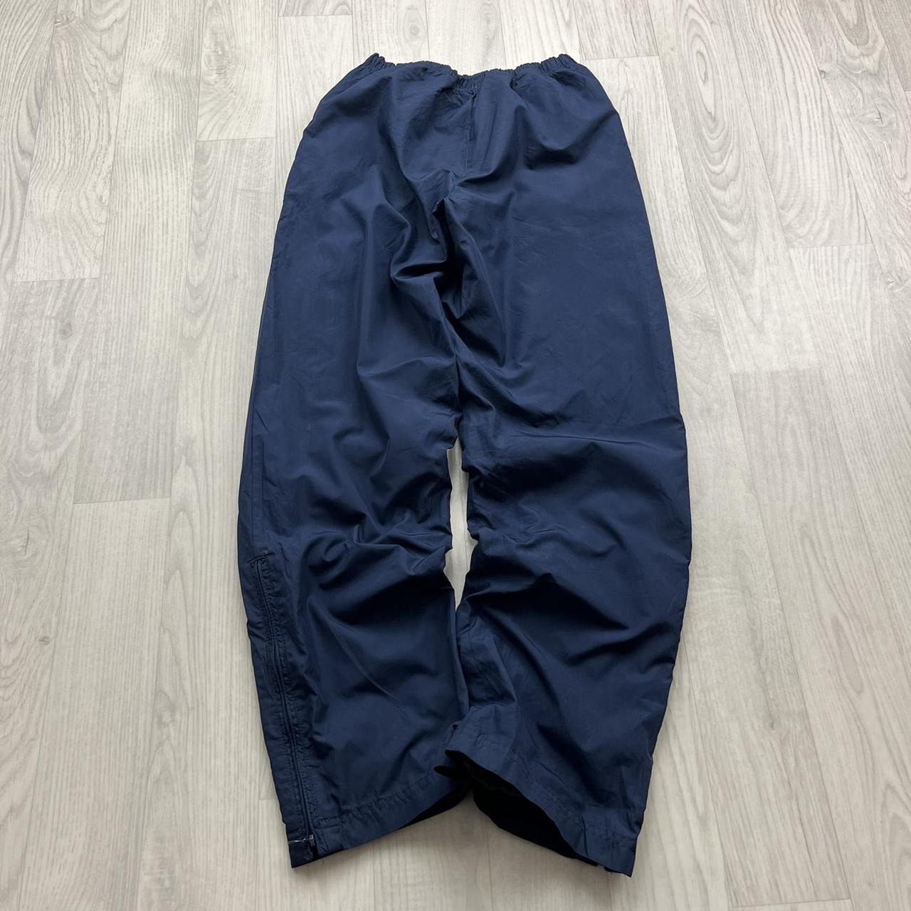 VINTAGE Y2K NIKE BAGGY TRACKSUIT BOTTOMS NAVY
