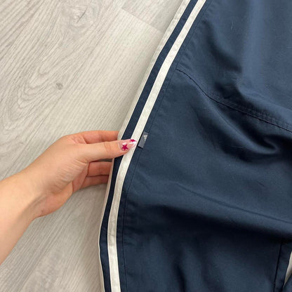 VINTAGE Y2K ADIDAS BAGGY TRACKSUIT BOTTOMS NAVY