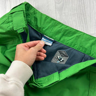 VINTAGE Y2K COLUMBIA BAGGY SKI PANTS SALOPETTES GREEN