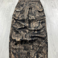 VINTAGE REALTREE BAGGY CAMO CARGO ZIP OFF PANTS