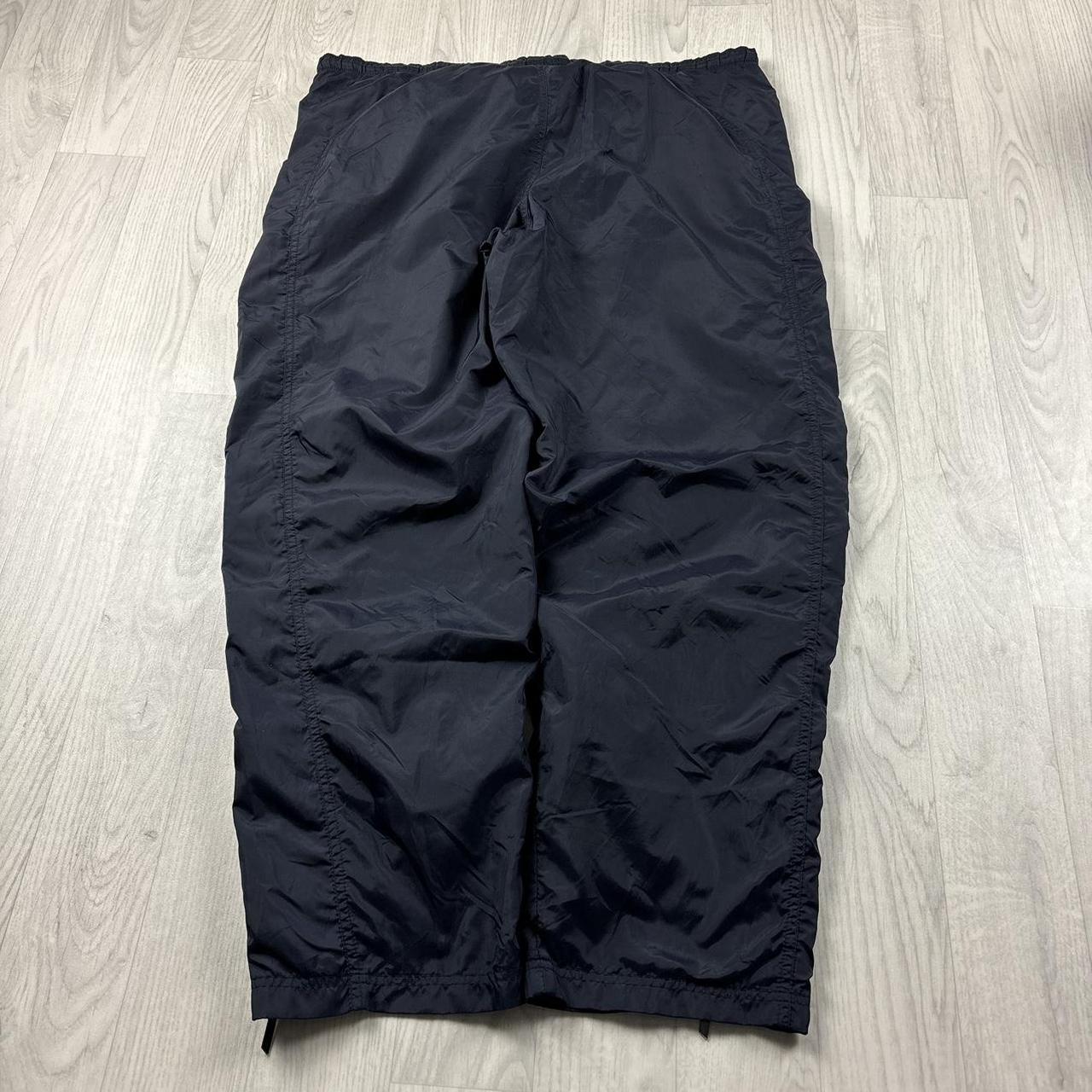 VINTAGE Y2K REEBOK BAGGY TRACKSUIT BOTTOMS NAVY