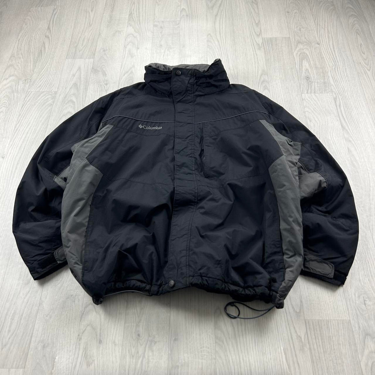 VINTAGE Y2K COLUMBIA TECHNICAL UTILITY JACKET BLACK