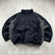 VINTAGE Y2K COLUMBIA TECHNICAL UTILITY JACKET BLACK