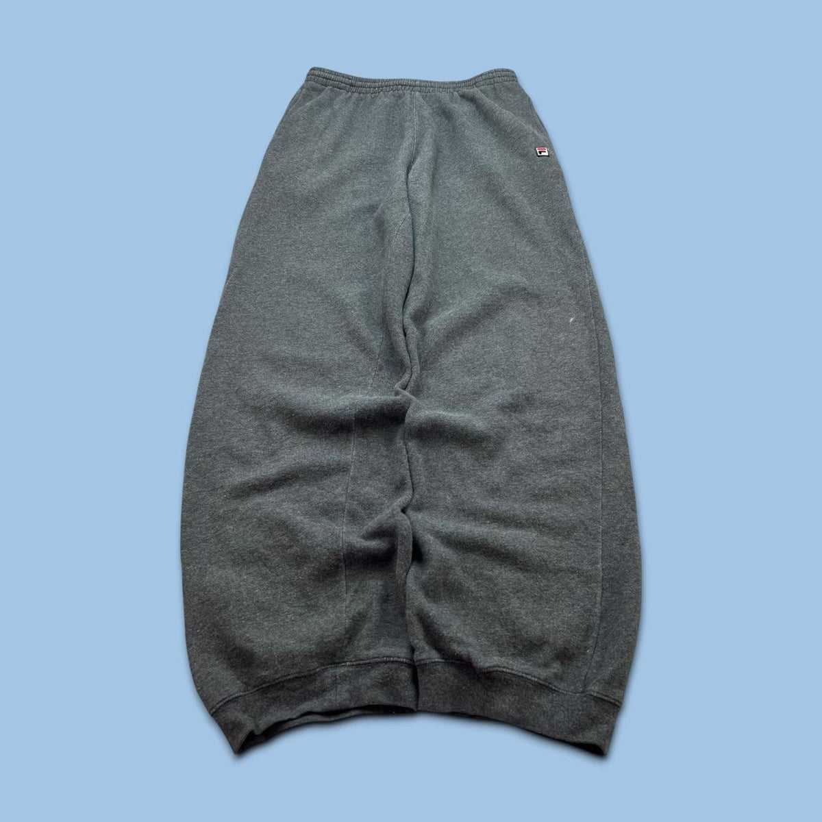 VINTAGE Y2K FILA BAGGY COTTON SWEATPANTS GREY