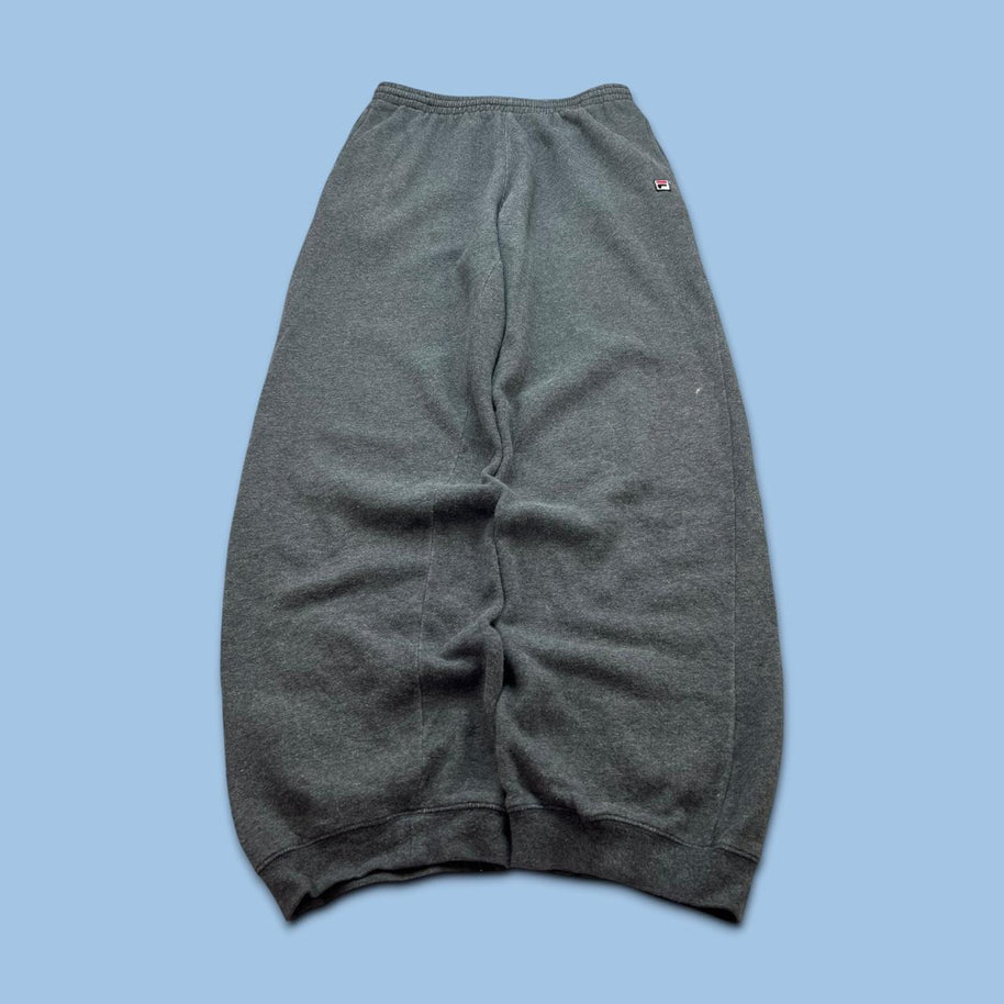 VINTAGE Y2K FILA BAGGY COTTON SWEATPANTS GREY