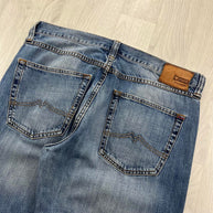 VINTAGE Y2K MUSTANG BAGGY JEANS BLUE