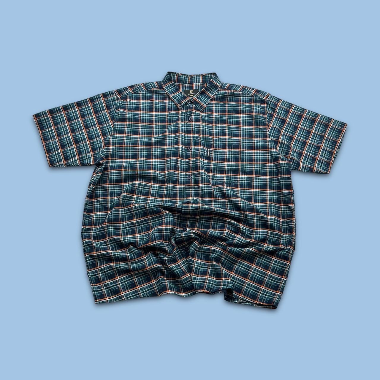 VINTAGE Y2K GUINNESS SHORT SLEEVE BUTTON UP SHIRT BLUE / NAVY