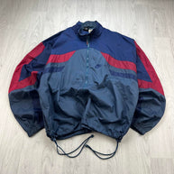 VINTAGE 90s NIKE WINDBREAKER SHELL JACKET BLUE