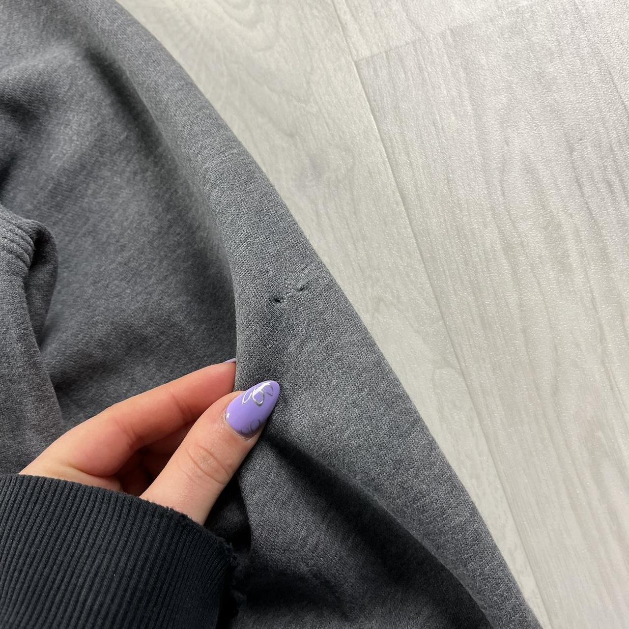 VINTAGE Y2K NIKE ZIP HOODIE GREY
