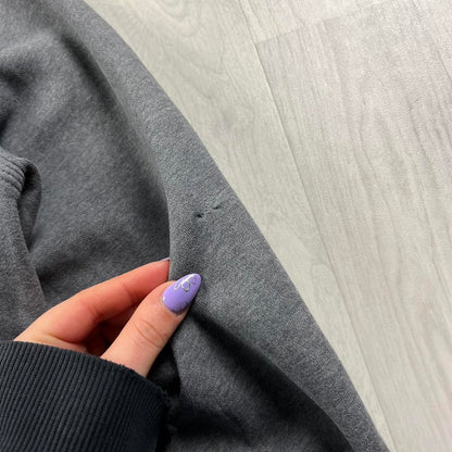 VINTAGE Y2K NIKE ZIP HOODIE GREY