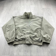 VINTAGE Y2K COLUMBIA UTILITY BOMBER JACKET BEIGE