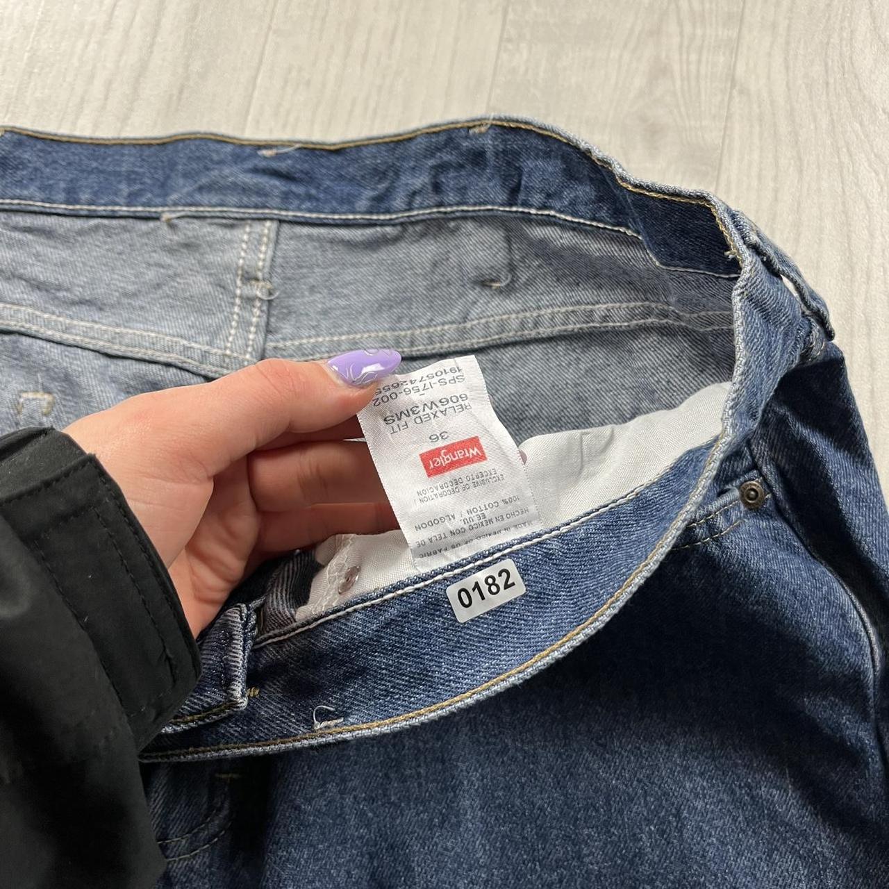 VINTAGE 00s WRANGLER BAGGY LOOSE CARPENTER JORTS NAVY