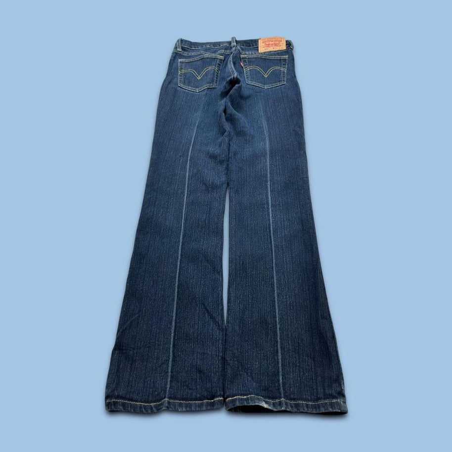 VINTAGE Y2K LEVIS 715 BOOTCUT JEANS NAVY
