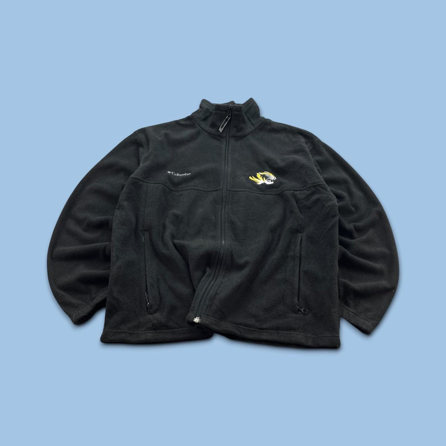 VINTAGE 00s COLUMBIA FLEECE JACKET BLACK