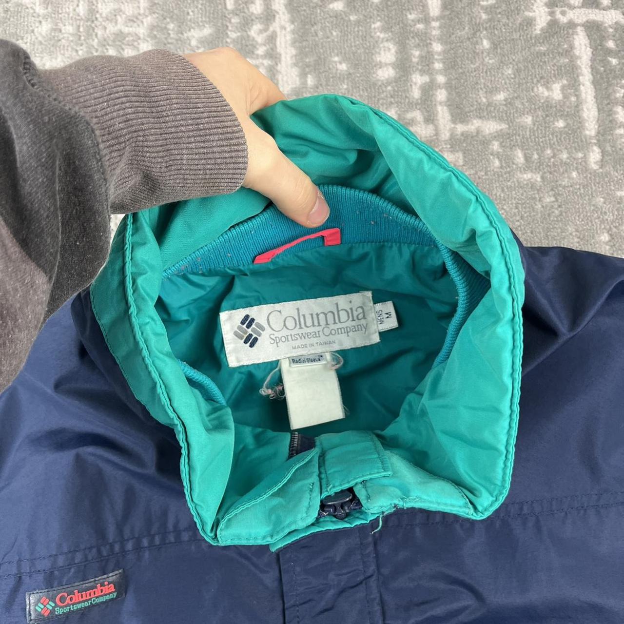 VINTAGE 90s COLUMBIA SKI UTILITY JACKET NAVY