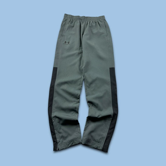 UNDER ARMOUR STRAIGHT LEG TRACKSUIT BOTTOMS GREY