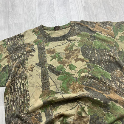 VINTAGE 90s REALTREE T SHIRT CAMO