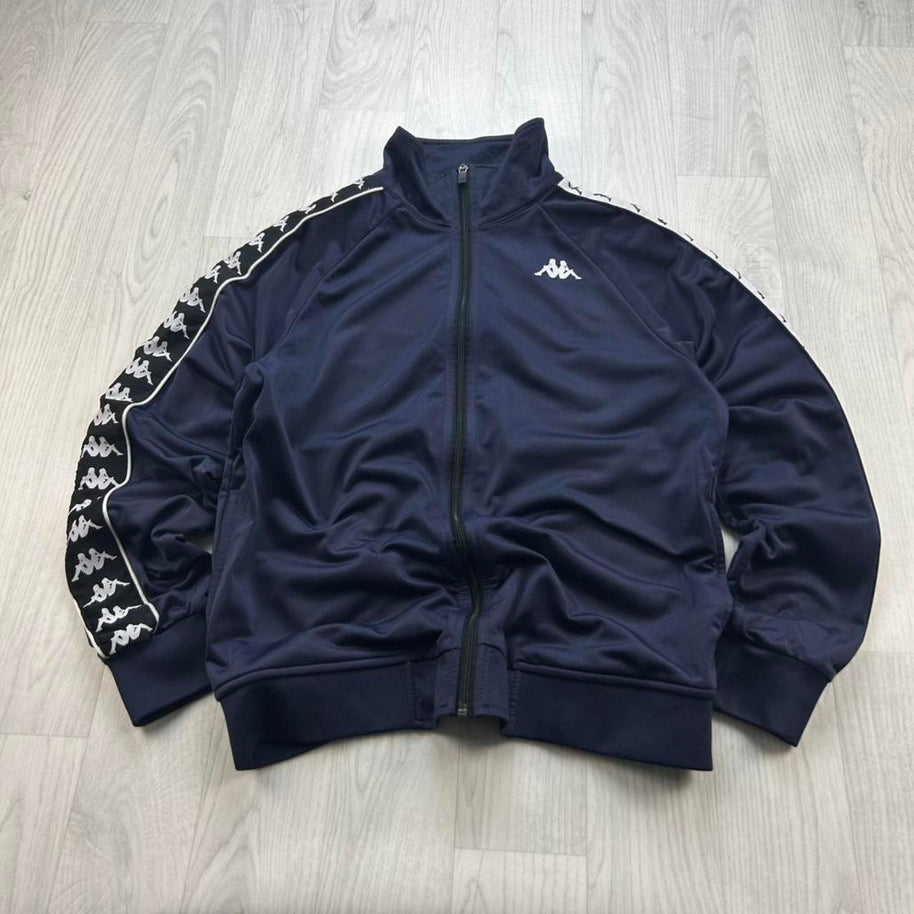 VINTAGE Y2K KAPPA TRACK JACKET NAVY