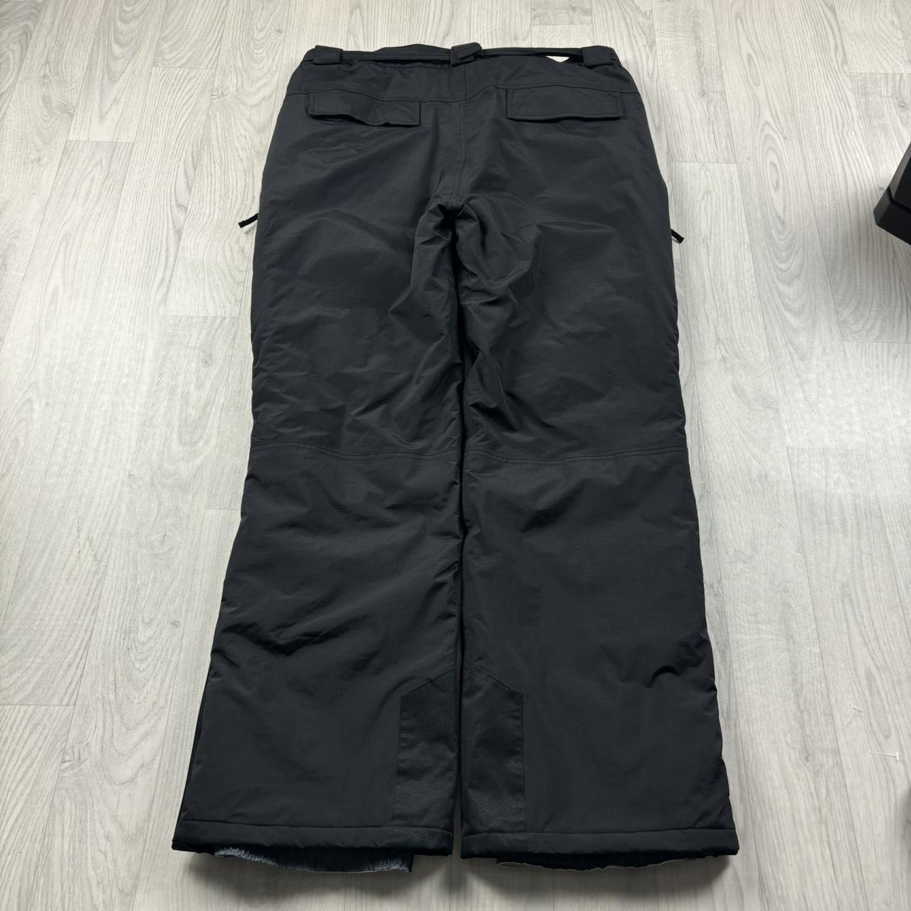 VINTAGE Y2K TRESSPASS BAGGY SKI PANTS SALOPETTES BLACK