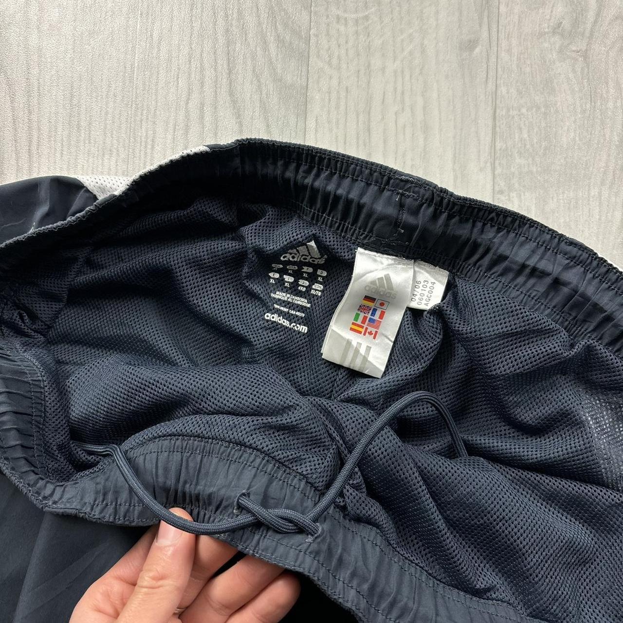VINTAGE Y2K ADIDAS BAGGY TRACKSUIT BOTTOMS GREY