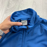 VINTAGE Y2K NIKE ZIP UP TRACK JACKET BLUE