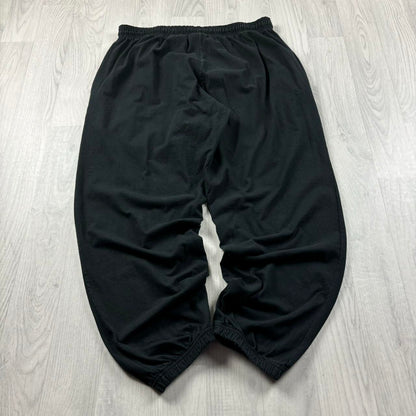 VINTAGE 00s CHAMPION BAGGY LIGHTWEIGHT SWEATPANTS BLACK
