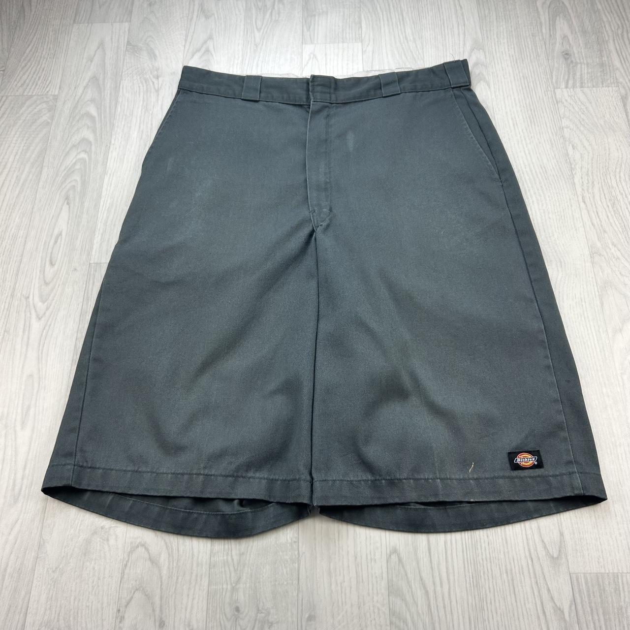 VINTAGE Y2K DICKIES BAGGY SKATER SHORTS GREY