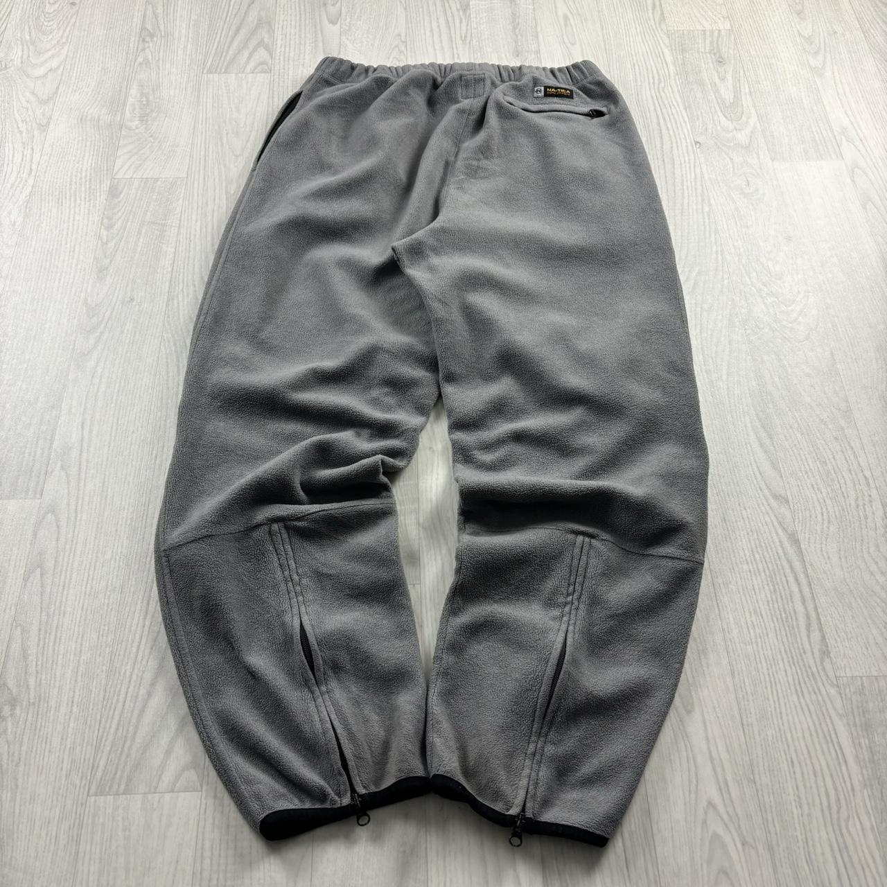 VINTAGE NAUTICA BAGGY FLEECE SWEATPANTS GREY