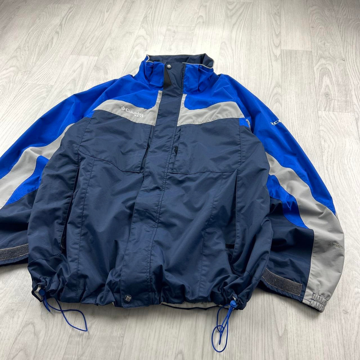 VINTAGE Y2K COLUMBIA TECHNICAL UTILITY SKI JACKET NAVY