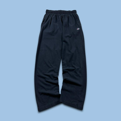 VINTAGE 00s CHAMPION BAGGY LIGHTWEIGHT SWEATPANTS NAVY