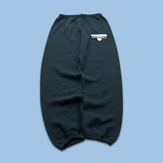 VINTAGE Y2K RUSSELL ATHLETIC BAGGY COTTON SWEATPANTS BLACK