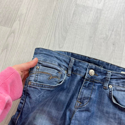 VINTAGE Y2K MAVI CATE LOW RISE SLIM BOOTCUT FLARED JEANS BLUE