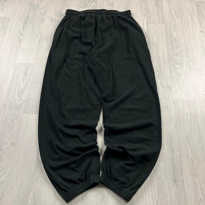 VINTAGE 00s CHAMPION BAGGY LIGHTWEIGHT SWEATPANTS BLACK