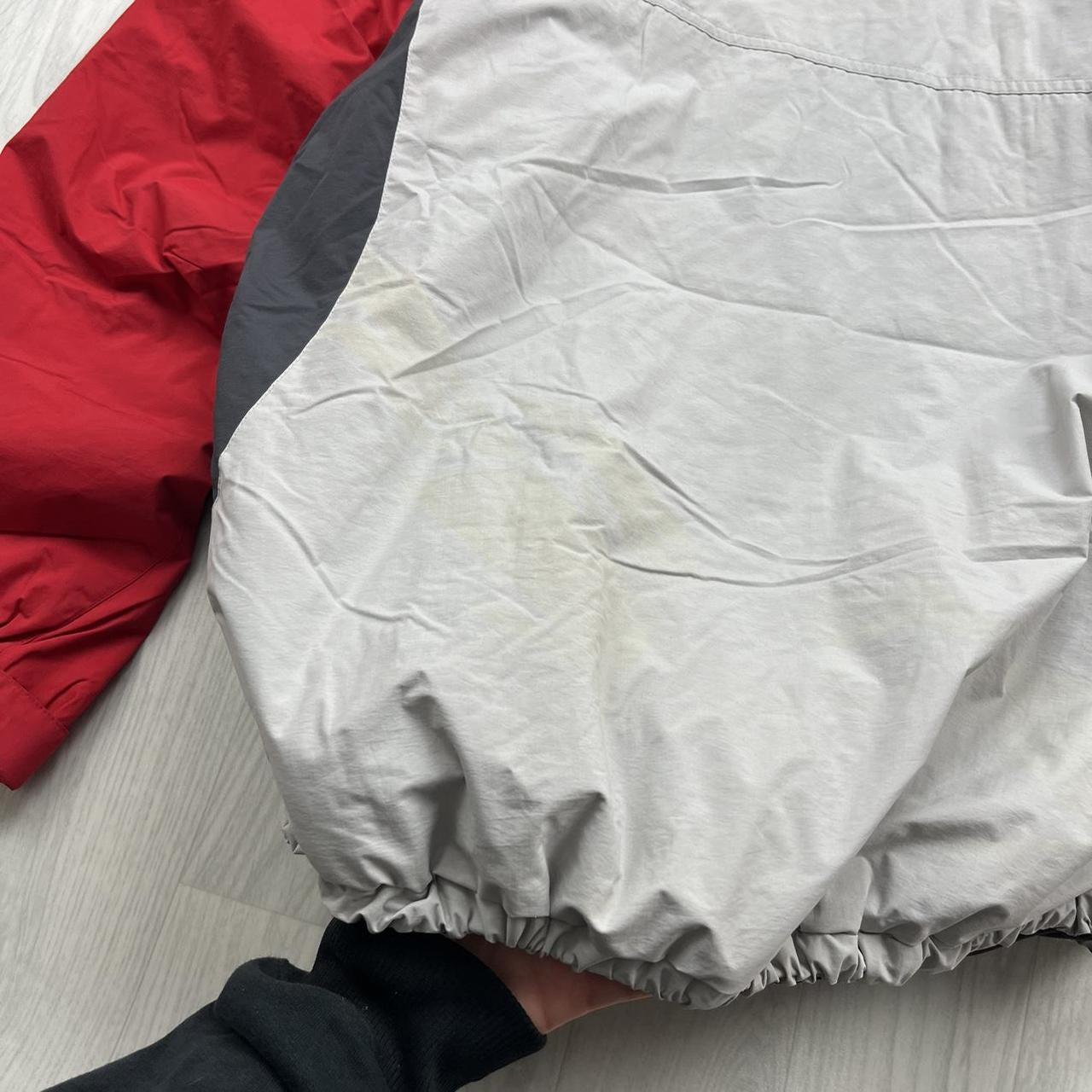 VINTAGE 00s COLUMBIA TECHNICAL UTILITY SKI JACKET GREY RED