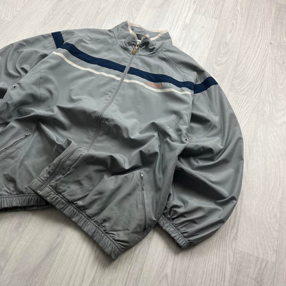 VINTAGE Y2K REEBOK WINDBREAKER TRACKSUIT JACKET GREY