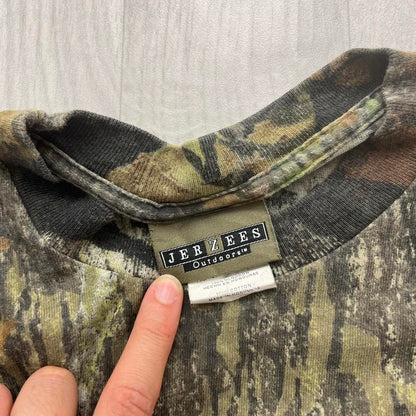 VINTAGE Y2K JERZEES REALTREE T SHIRT CAMO