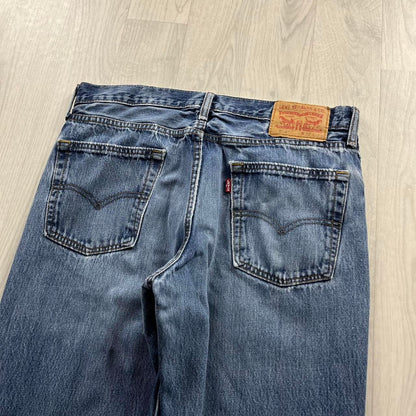 VINTAGE LEVIS RED TABS STRAIGHT LEG JEANS BLUE
