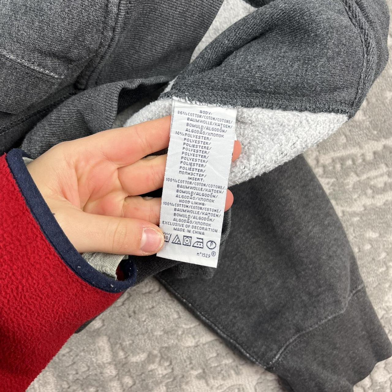 VINTAGE Y2K RALPH LAUREN ZIP HOODIE GREY