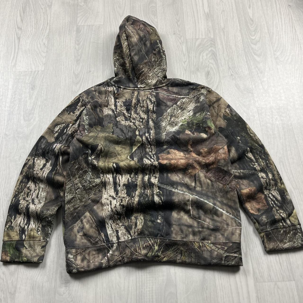 VINTAGE MOSSY OAK REALTREE HOODIE CAMO YELLOW