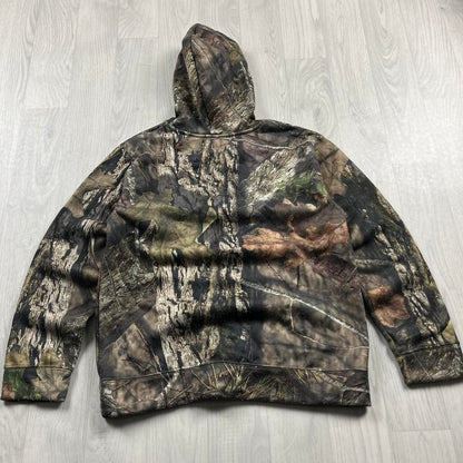 VINTAGE MOSSY OAK REALTREE HOODIE CAMO YELLOW