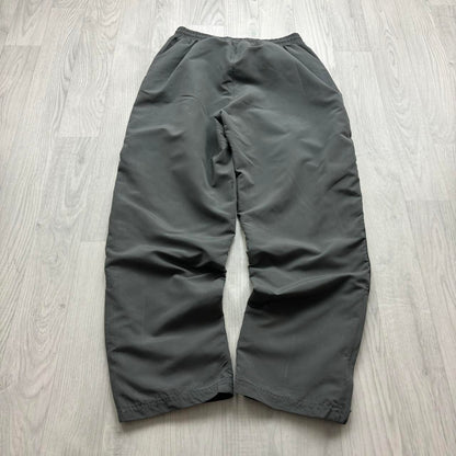 VINTAGE Y2K SLAZENGER BAGGY TRACKSUIT BOTTOMS GREY
