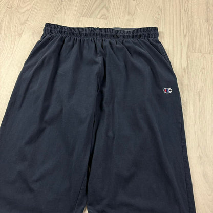 VINTAGE 00s CHAMPION BAGGY LIGHTWEIGHT SWEATPANTS NAVY