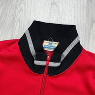 VINTAGE Y2K CHAMPION TRACK JACKET RED