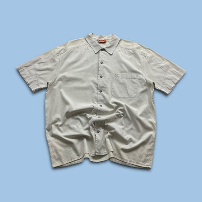 VINTAGE Y2K OXBOW SHORT SLEEVE SHIRT CREAM