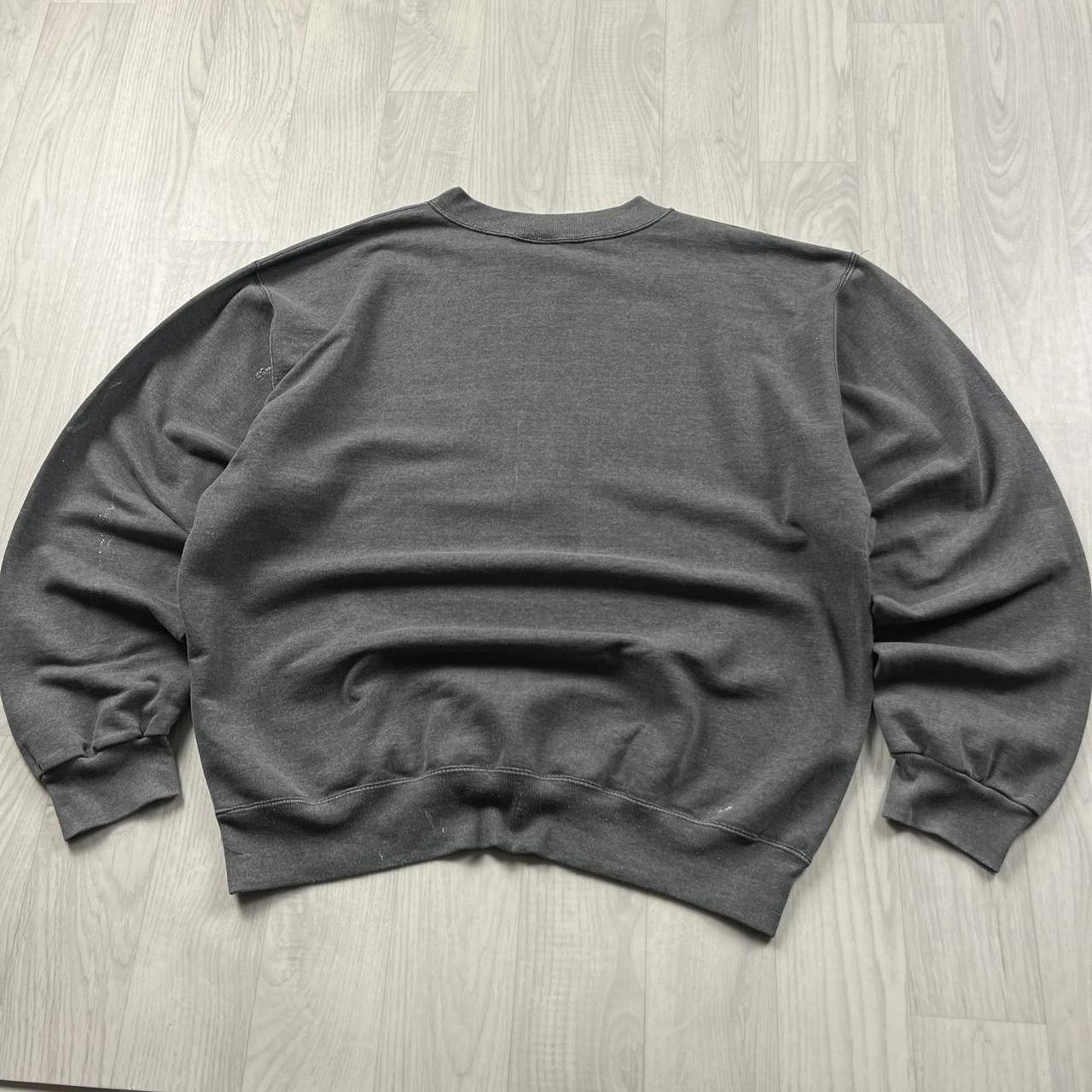 VINTAGE Y2K TIMBERLAND SPELL OUT SWEATSHIRT GREY