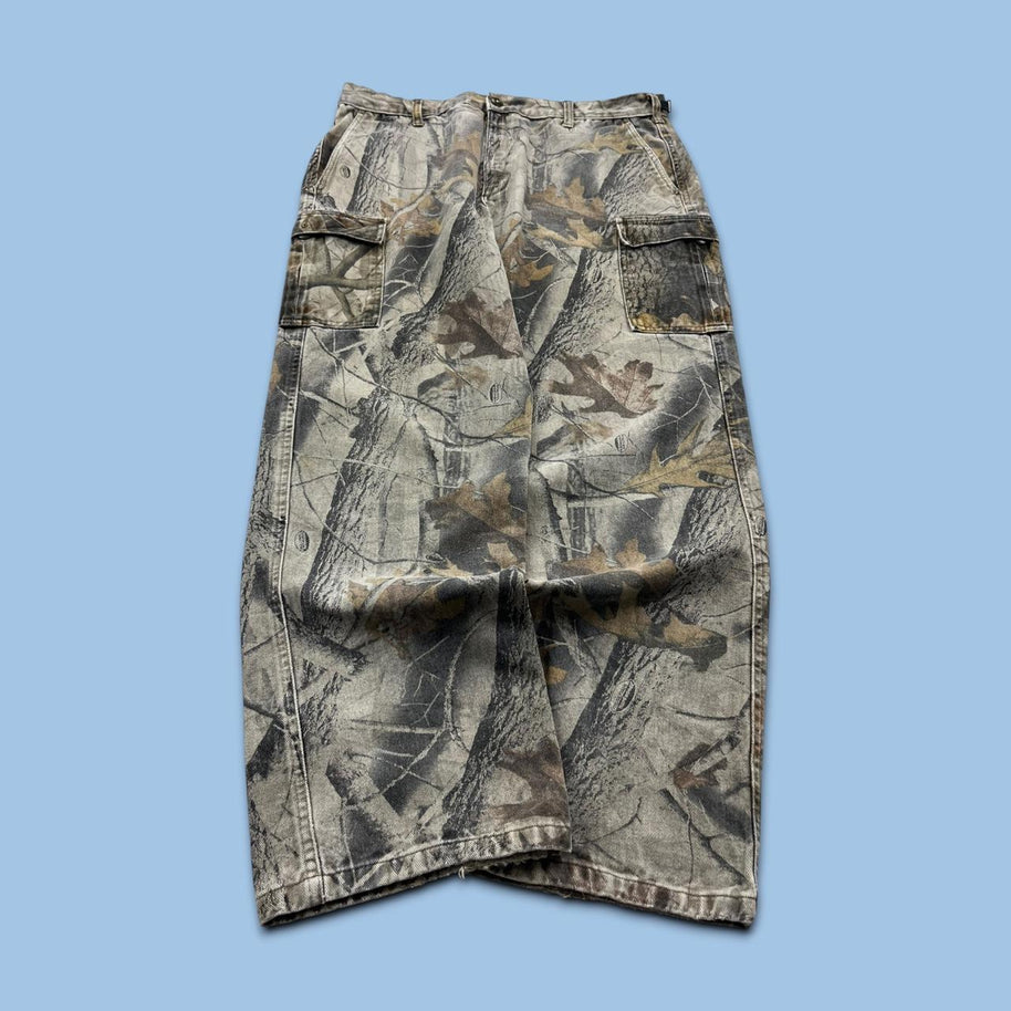 VINTAGE REALTREE BAGGY CAMO CARGO PANTS